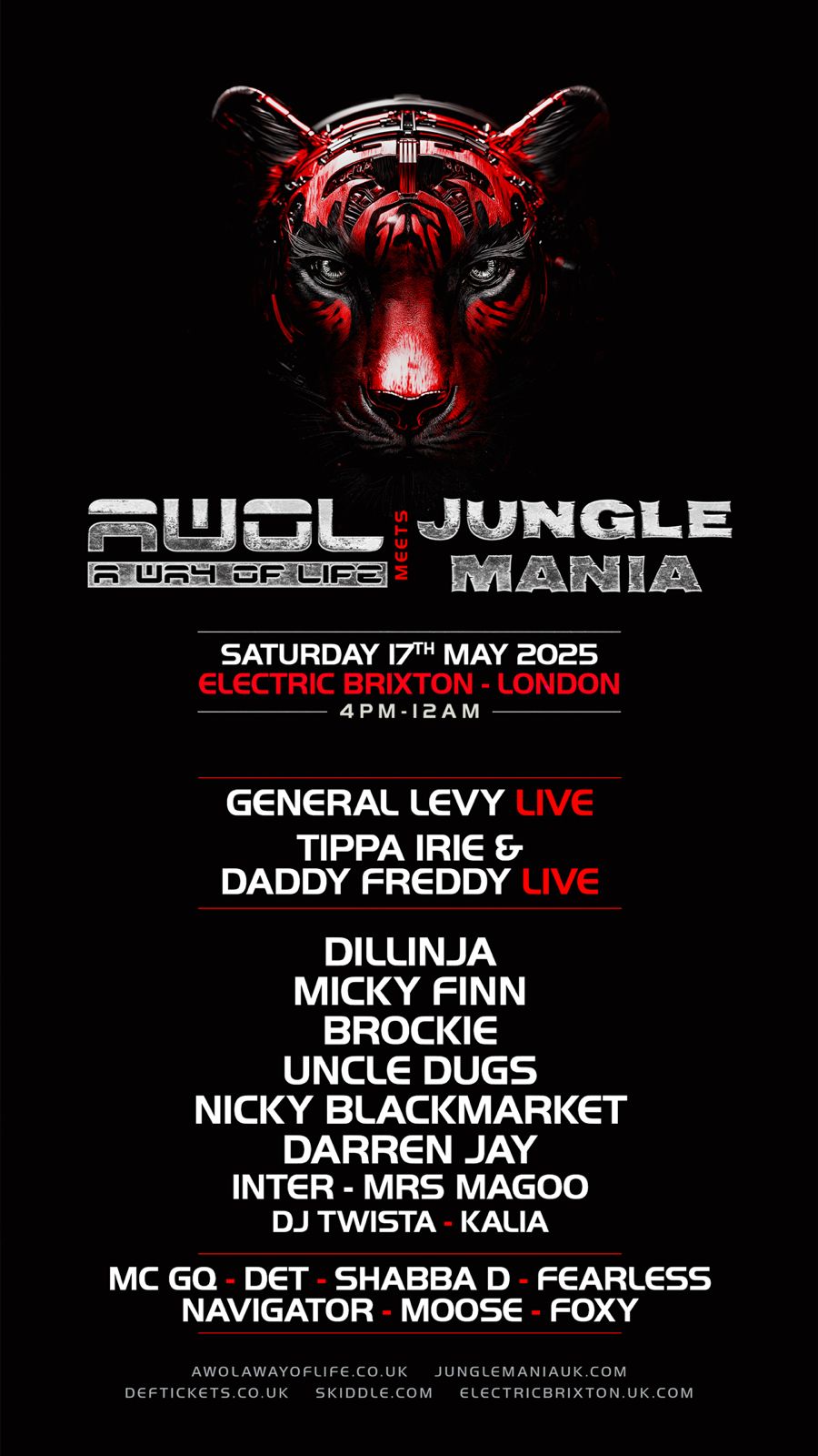 AWOL meets Jungle Mania | London