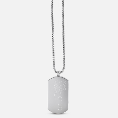 Members Only Dog tag locket